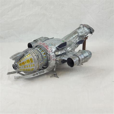 Hand Built And Painted Model Of The Serenity A Firefly Class Spaceship From The Cult TV Series ...