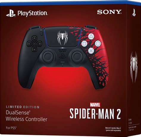 Best Buy: Sony PlayStation 5 DualSense Wireless Controller Marvel’s ...