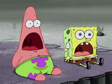 SpongeBob shocked Blank Template - Imgflip