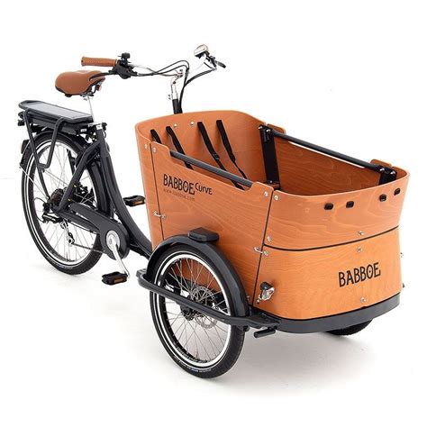 The electric Babboe Curve-E cargo bike: large box for 1 to 4 kids | Babboe