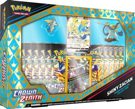 Pokemon TCG: Crown Zenith Shiny Zacian & Zamazenta Premium Figure Collection — PKMN Store