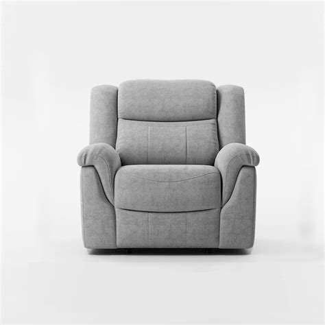 40.94'' Power Recliner Chairs Home Theater Seating USB Port Chenrille RV Sofa Living Room Grey