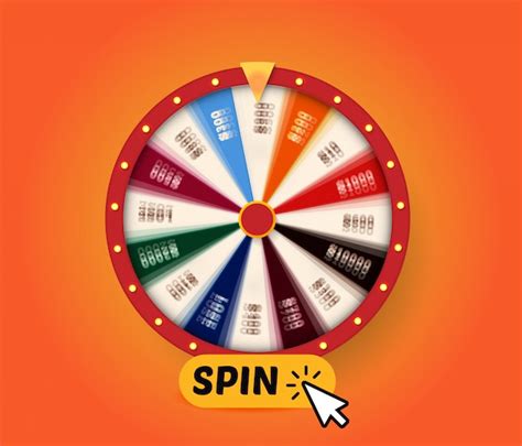 Premium Vector | Spinning fortune wheel with spin button for activation rotation, graphic for ...