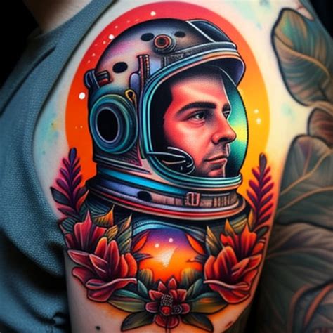 56 Spaceman Tattoo Ideas - TattooClue.com