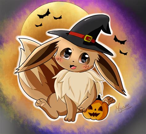 Halloween Eevee Wallpapers - Top Free Halloween Eevee Backgrounds ...