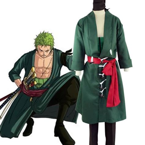 Japanese Anime Roronoa Zoro Cosplay Costume mp006026 in 2022 | One piece cosplay, Cosplay ...