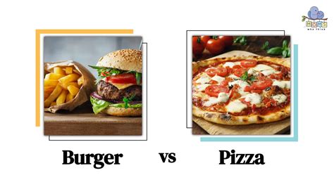 Pizza Vs Burger - The Kitchened