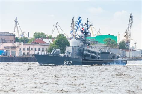 Russian Tarantul-class of Missile Corvette Editorial Stock Photo - Image of ivanovets, boat ...