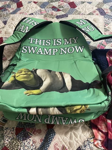 Shrek backpack : r/Shrek