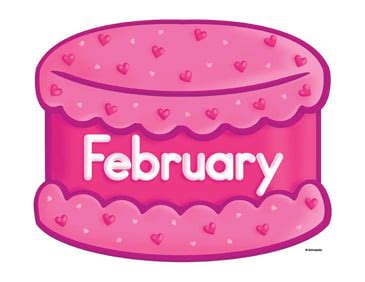 February Birthday Cake Clip Art | Printable Clip Art and Images