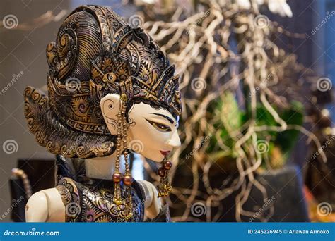 Wayang Golek is a Wooden Puppet Originally, Traditional Puppets Editorial Image - Image of face ...