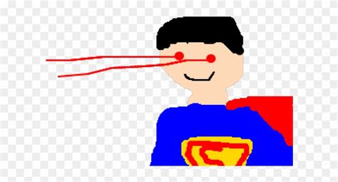 Superman Laser Eyes Transparent - Free Transparent PNG Clipart Images Download