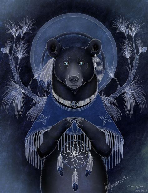 Native American Bear by CunningFox on DeviantArt | Spirit animal art ...