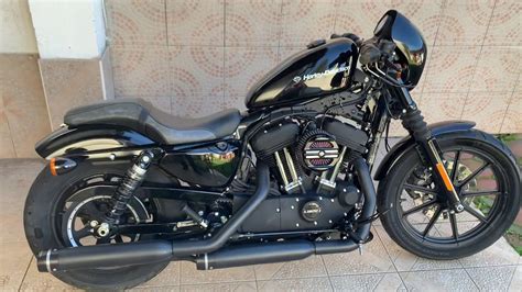 Harley-Davidson Iron 1200 Custom Stage One - YouTube