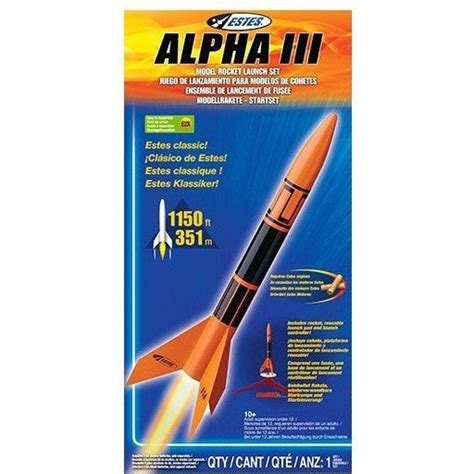 Estes Alpha III™ Model Rocket Launch Set | Rockets