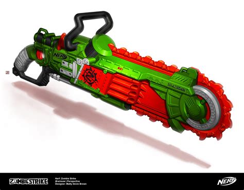 Nerf - Zombie Strike: Brainsaw :: Behance