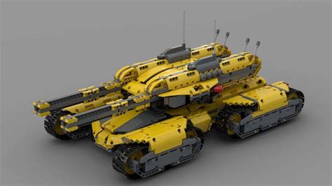 Mammoth Tank MKII (Mammut Panzer MKII) (SBrick) | Battle tank, Futuristic cars, Mammoth