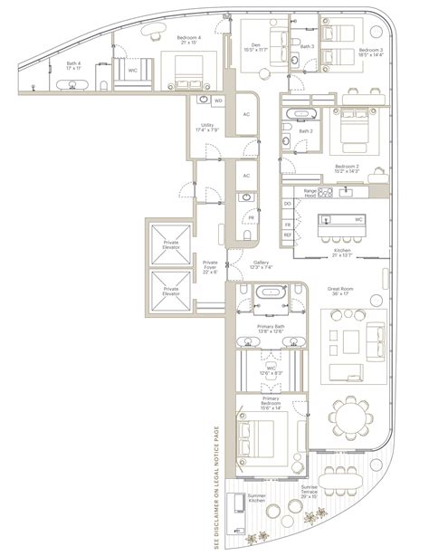 The Residences at 1428 Brickell | Floorplans