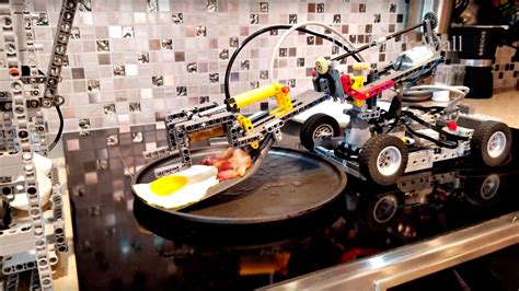 This LEGO Breakfast Machine Makes Breakfast, But Patience Is Required | SHOUTS