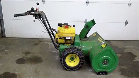 John Deere 1032,526,726,732,826,832 Walk-Behind Snow Blower Technical Manual - Automotive Manuals