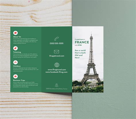 8+ Creative Brochure Design Ideas & Examples - Daily Design Inspiration #16 - Venngage Gallery