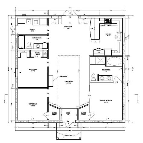 The Enchanting Farmington Ranch House Plan - Blogger ZOnk