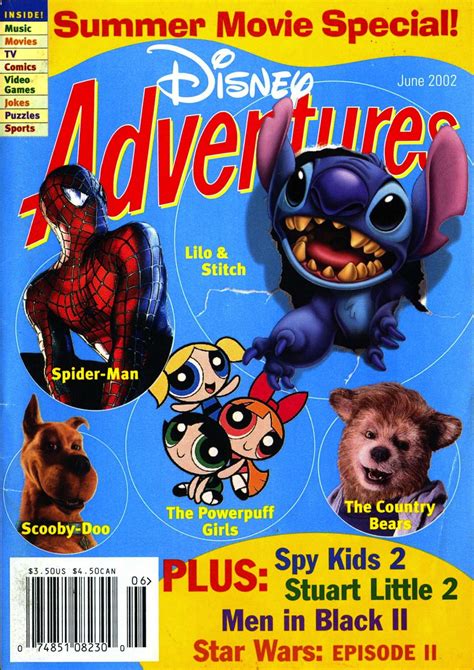 Image - Disney adventures june 2002 cover summer movies lilo stitch.jpg | Disney Wiki | FANDOM ...