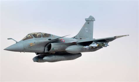 French Air Force Rafale B during Opération Serval, Mali, 2013. Stealth ...