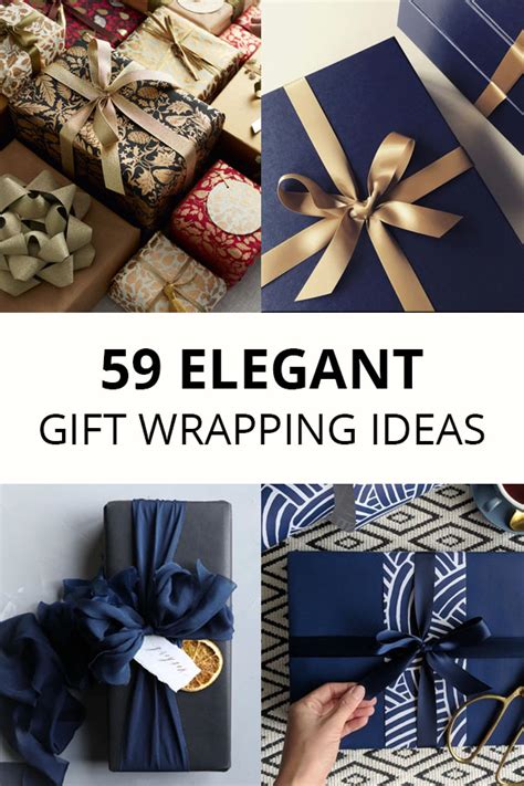 Elegant Christmas Gift Wrapping