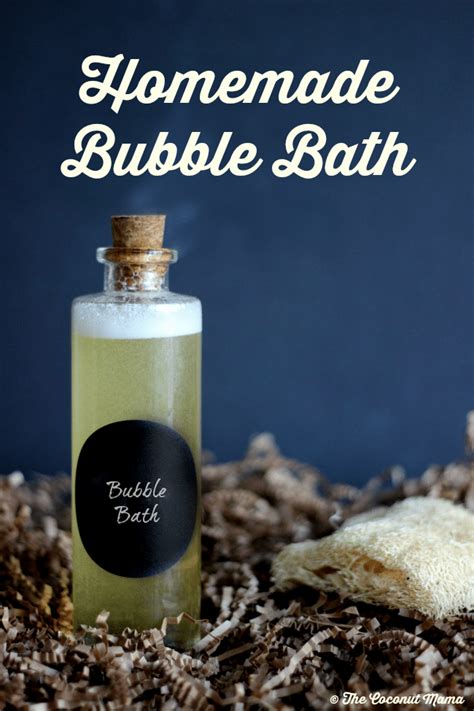 Homemade Bubble Bath - The Coconut Mama