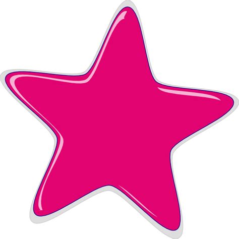 Pink Star Clipart - ClipArt Best