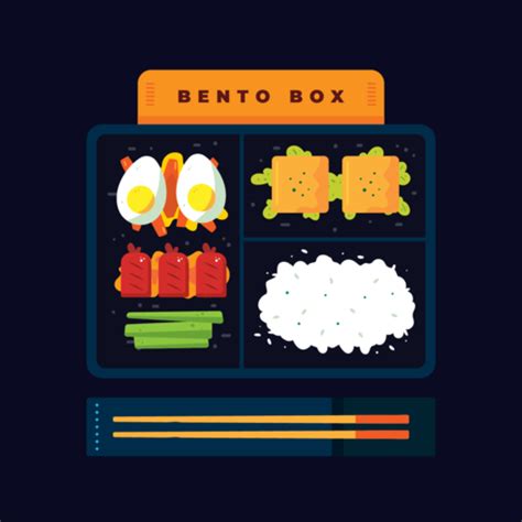 Bento Box Vector 272672 Vector Art at Vecteezy