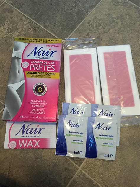 Nair™ WAX READY-STRIPS Legs & Body reviews in Hair Removal - ChickAdvisor