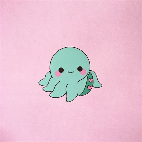 Cute Octopus Wallpapers - Top Free Cute Octopus Backgrounds - WallpaperAccess