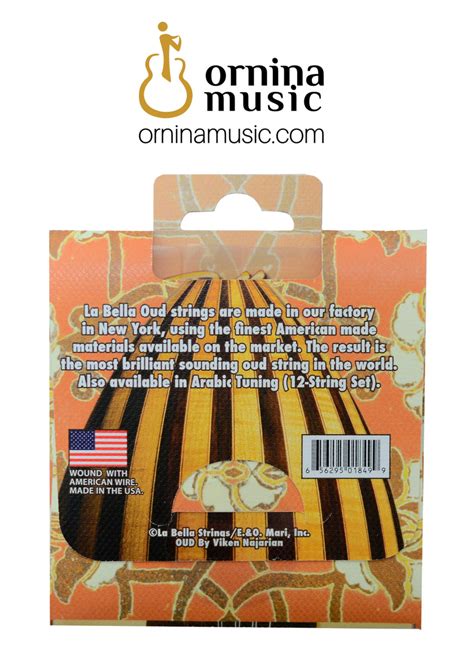 Arabic Tuning Oud String Set - Oud strings – Ornina Music - Instrument Store