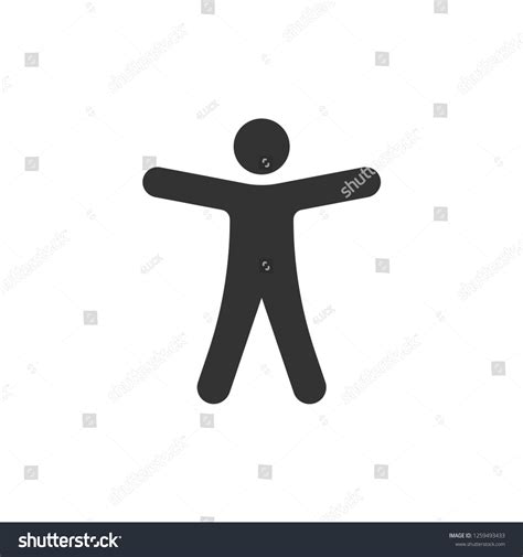 Happy People Icon Vector: vector de stock (libre de regalías) 1259493433 | Shutterstock