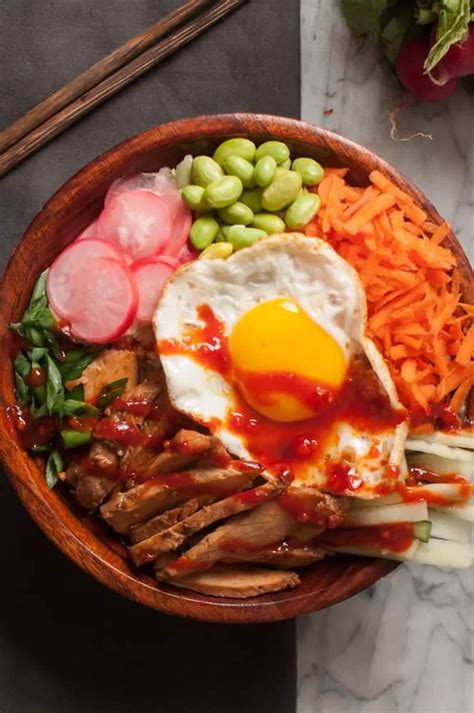 Korean Bibimbap Recipe - Mountain Berry Eats - Gluten Free Cooking