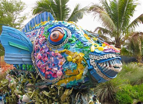 Marine sculptures made from pollution - TheTrendler