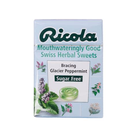 Ricola Bracing Glacier Peppermint Stevia Lozenges (Sugar Free Cough Drops) Price - Buy Online at ...