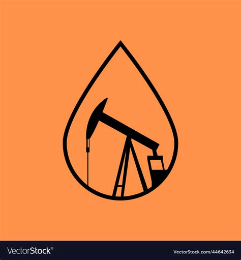 Oil rig Royalty Free Vector Image - VectorStock