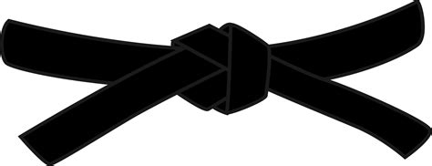 File:Black belt.svg - Wikimedia Commons | Black belt karate, Karate ...