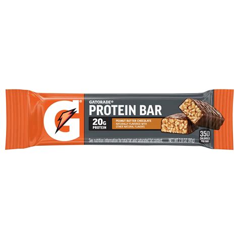 Gatorade 20g Protein Bar - Peanut Butter Chocolate - Shop Diet & fitness at H-E-B