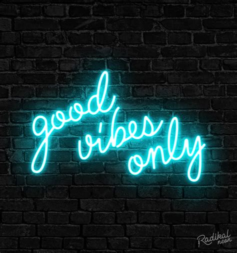 Good Vibes Only | Neon wallpaper, Neon signs, Neon aesthetic