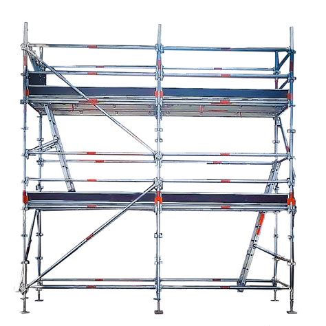 Kwikstart Kit - Aluminium Kwikstage Modular Scaffold System - (1.3m (W) x 5.0m (L) 4.0m (H ...