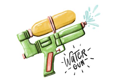 Water Gun Drawing | Free download on ClipArtMag