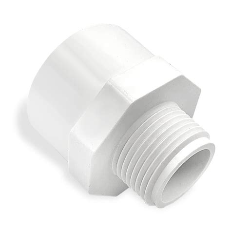 1-1/2 Schedule 40 PVC Pipe Male Adapter Slip X MIPT, 52% OFF