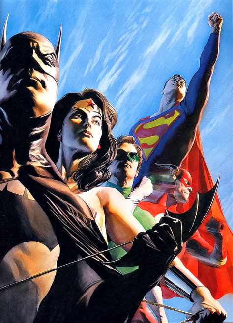 Alex Ross Justice League Wallpaper - WallpaperSafari