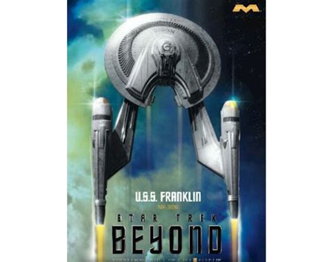 Plastic * | Moebius Model 1/350 Star Trek Beyond: Uss Franklin Best-Selling : Plastichshop