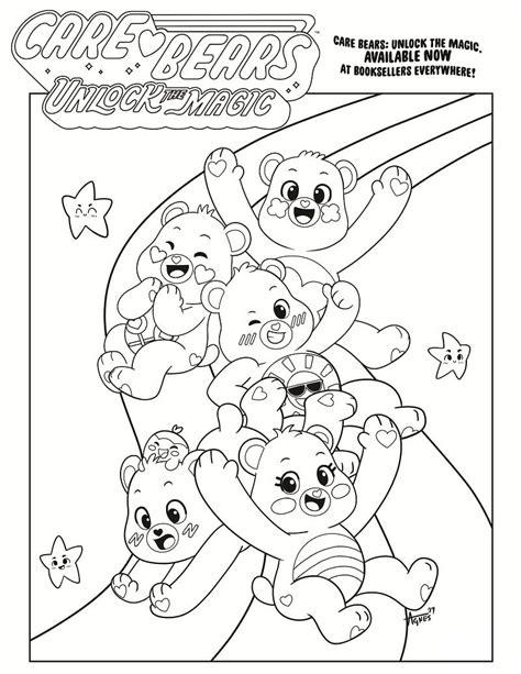 Care Bears Coloring Page - Free Printable Coloring Pages for Kids