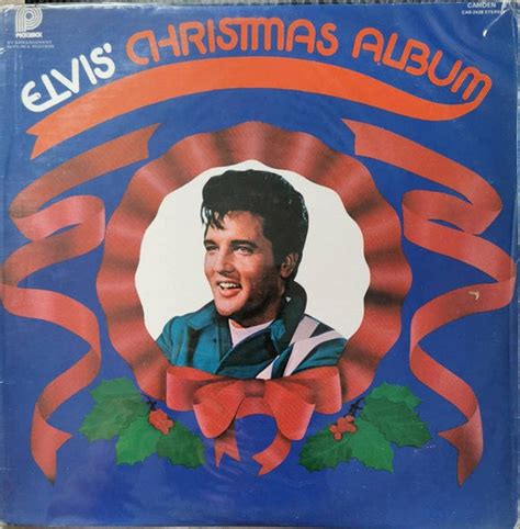 Elvis Presley Christmas Album Vinyl Record Lp Blue Christmas | Etsy